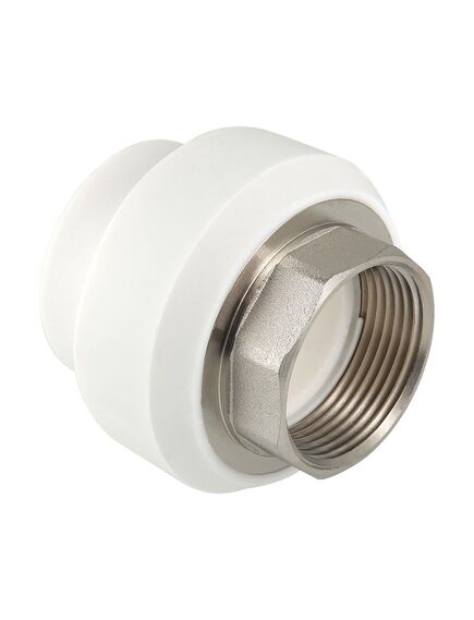 Купить Соединитель PPR под ключ с в/р 40х1 1/4" (vtp.706.0.04007) по цене 796 руб., в Санкт-Петебруге в интернет магазине 100-Систем, а также дургие товары VALTEC из раздела Фитинги белые полипропиленовые 40 и Трубы и фитинги белые полипропиленовые