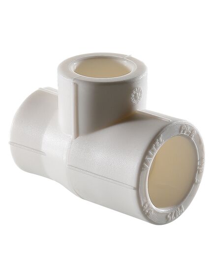 Купить Тройник переходной PPR 32х20х25 мм (vtp.735.0.032020025) по цене 44 руб., в Санкт-Петебруге в интернет магазине 100-Систем, а также дургие товары VALTEC из раздела Тройники переходные белые полипропиленовые и Переходы белые полипропиленовые