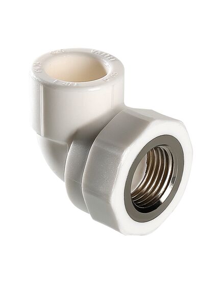 Купить Угольник PPR с в/р 32х1" (vtp.752.0.03206) по цене 363 руб., в Санкт-Петебруге в интернет магазине 100-Систем, а также дургие товары VALTEC из раздела Фитинги белые полипропиленовые 32 и Трубы и фитинги белые полипропиленовые