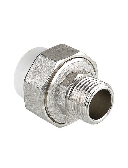 Купить Соединитель PPR разъемный с н/р 20х3/4" (VTP.761.0.02005) по цене 348 руб., в Санкт-Петебруге в интернет магазине 100-Систем, а также дургие товары VALTEC из раздела Фитинги белые полипропиленовые 20 и Трубы и фитинги белые полипропиленовые
