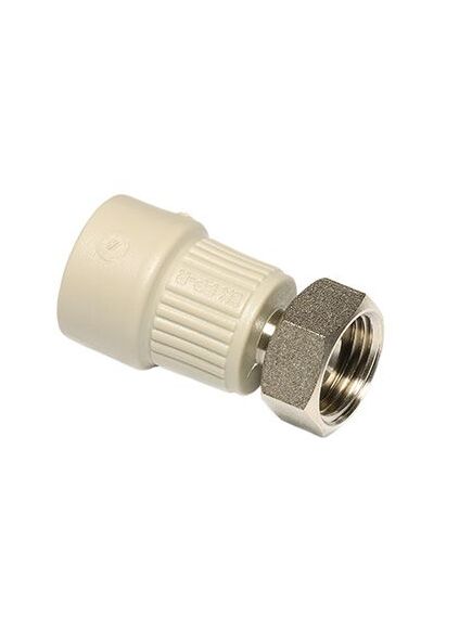 Купить Муфта с накидной гайкой Ekoplastik 25x1 PP-R (szm02532xx) по цене 1683 руб., в Санкт-Петебруге в интернет магазине 100-Систем, а также дургие товары EKOPLASTIK из раздела Фитинги серые полипропиленовые 25 и Трубы и фитинги серые полипропиленовые
