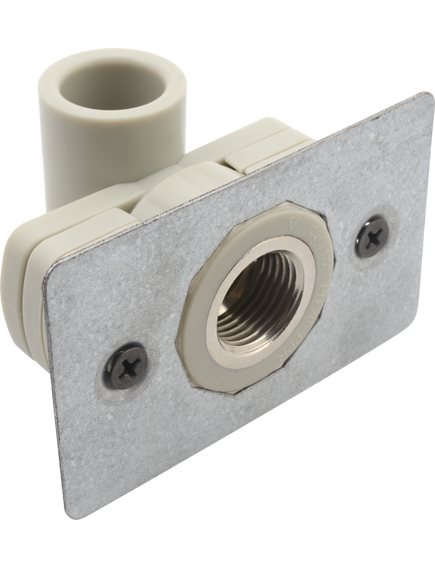 Купить FV PPR Настенное колено для гипсокартона 20x1/2" (aa240020012) по цене 597.6 руб., в Санкт-Петебруге в интернет магазине 100-Систем, а также дургие товары FV-Plast из раздела Фитинги серые полипропиленовые 20 и Трубы и фитинги серые полипропиленовые