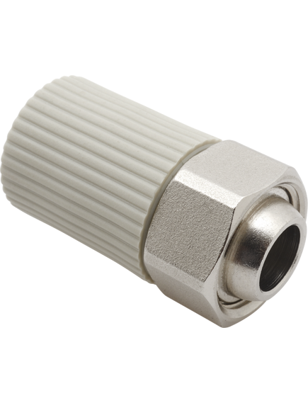 Купить FV PPR Переходник евpоконуc с накидной гайкой 20x3/4“ (AA257020034) по цене 855 руб., в Санкт-Петебруге в интернет магазине 100-Систем, а также дургие товары FV-Plast из раздела Фитинги серые полипропиленовые 20 и Трубы и фитинги серые полипропиленовые