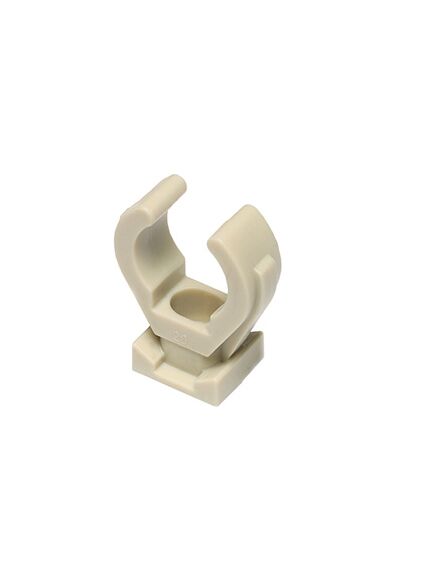 Купить Клипса одинарная  Ekoplastik 25 PP-R (prp025xxxn) по цене 50.6 руб., в Санкт-Петебруге в интернет магазине 100-Систем, а также дургие товары EKOPLASTIK из раздела Фитинги серые полипропиленовые 25 и Трубы и фитинги серые полипропиленовые