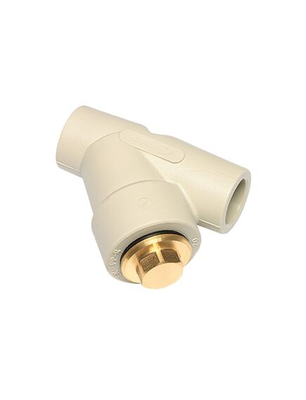 Купить Фильтр косой 32мм (sfi032xxxx) по цене 3682 руб., в Санкт-Петебруге в интернет магазине 100-Систем, а также дургие товары EKOPLASTIK из раздела Фитинги серые полипропиленовые 32 и Трубы и фитинги серые полипропиленовые