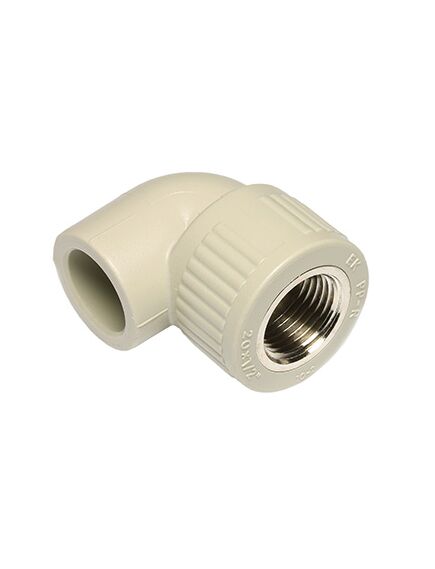 Купить Угольник 90° комбинированный Ekoplastik ВР 20x1/2 PP-R (skoi02020x) по цене 473 руб., в Санкт-Петебруге в интернет магазине 100-Систем, а также дургие товары EKOPLASTIK из раздела Фитинги серые полипропиленовые 20 и Трубы и фитинги серые полипропиленовые