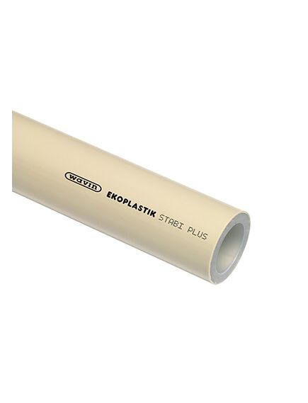 Купить STRS063RCT Ekoplastik ППР труба STABI PLUS S3,2  63x8,6 (4,0м) (STRS063RCT) по цене 3239.1 руб., в Санкт-Петебруге в интернет магазине 100-Систем, а также дургие товары EKOPLASTIK из раздела Фитинги серые полипропиленовые 63 и Трубы и фитинги серые полипропиленовые