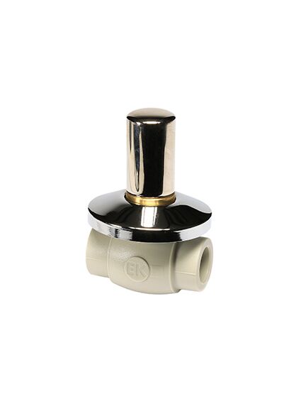 Купить Шаровой кран под штукатурку Ekoplastik 20 PP-R (SVEKPLK020) по цене 4669.99 руб., в Санкт-Петебруге в интернет магазине 100-Систем, а также дургие товары EKOPLASTIK из раздела Фитинги серые полипропиленовые 20 и Трубы и фитинги серые полипропиленовые