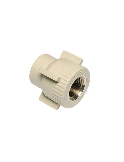 Купить Муфта комбинированная Ekoplastik ВР 20x1/2 PP-R (с крестом)  (szi02020kx) по цене 511.51 руб., в Санкт-Петебруге в интернет магазине 100-Систем, а также дургие товары EKOPLASTIK из раздела Фитинги серые полипропиленовые 20 и Трубы и фитинги серые полипропиленовые
