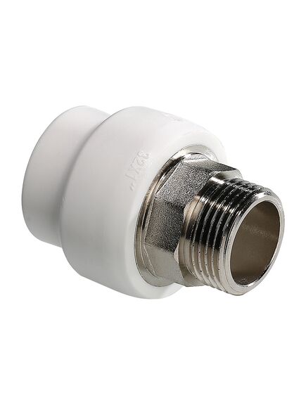 Купить Соединитель PPR под ключ с н/р 75х2 1/2" (VTP.707.0.07510) по цене 4187 руб., в Санкт-Петебруге в интернет магазине 100-Систем, а также дургие товары VALTEC из раздела Фитинги белые полипропиленовые большие диаметры и Трубы и фитинги белые полипропиленовые