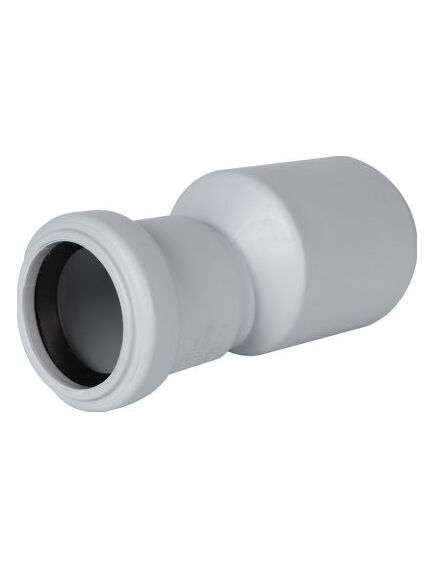 Купить STOUT D 58 х 40 Переход эксцентрический канализационный бесшумный (skb-0013-005840) по цене 351 руб., в Санкт-Петебруге в интернет магазине 100-Систем, а также дургие товары STOUT из раздела Муфты переходные шумопоглощающие фановые и Переходы шумопоглощающие фановые