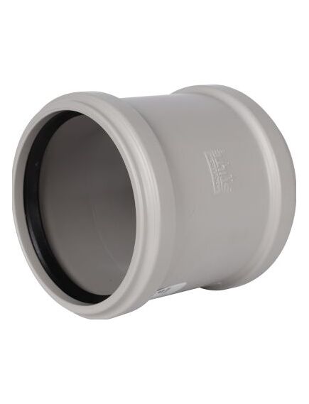 Купить STOUT D 110 Муфта ремонтная канализационная бесшумная (skb-0007-000110) по цене 946 руб., в Санкт-Петебруге в интернет магазине 100-Систем, а также дургие товары STOUT из раздела Фитинги шумопоглощающие фановые 110 мм и Шумопоглощающие фановые трубы и фитинги