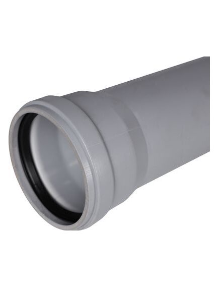 Купить STOUT D 110 х 2000 мм Труба канализационная бесшумная (skb-0002-110200) по цене 3181 руб., в Санкт-Петебруге в интернет магазине 100-Систем, а также дургие товары STOUT из раздела Трубы шумопоглощающие фановые и Шумопоглощающие фановые трубы и фитинги