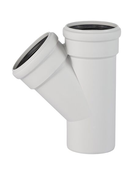 Купить Тройник Ostendorf 110х110х45* полипропилен, бесшумный (335200) по цене 1807 руб., в Санкт-Петебруге в интернет магазине 100-Систем, а также дургие товары OSTENDORF из раздела Тройники переходные шумопоглощающие фановые и Переходы шумопоглощающие фановые