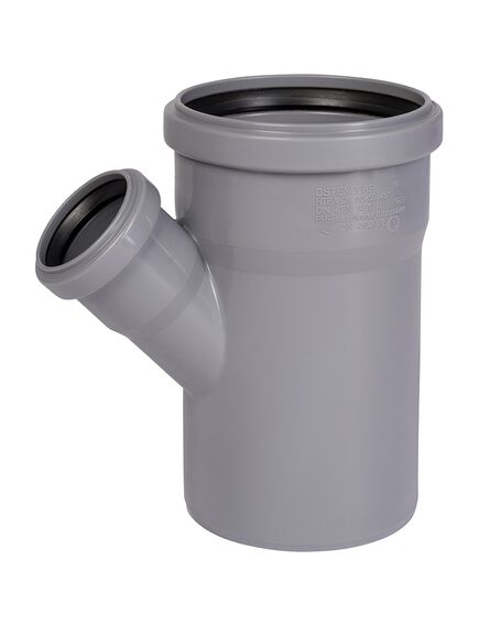 Купить тройник PP 110*50*45 Ostendorf (115220) по цене 279.82 руб., в Санкт-Петебруге в интернет магазине 100-Систем, а также дургие товары OSTENDORF из раздела Тройники переходные серые фановые и Переходы серые фановые