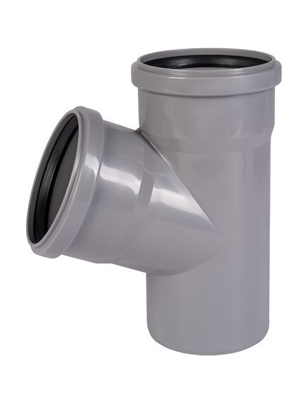 Купить тройник PP 110*110*67 Ostendorf (115300) по цене 408 руб., в Санкт-Петебруге в интернет магазине 100-Систем, а также дургие товары OSTENDORF из раздела Тройники переходные серые фановые и Переходы серые фановые