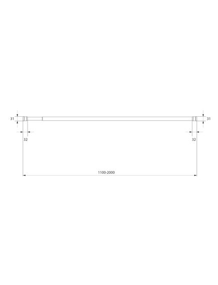 Купить Карниз для ванной комнаты, 110-200 см, голубой, Easy, Milardo, 011A200M14 (011a200m14) по цене 490 руб., в Санкт-Петебруге в интернет магазине 100-Систем, а также дургие товары MILARDO из раздела Карнизы для ванн и Карнизы Шторки Коврики