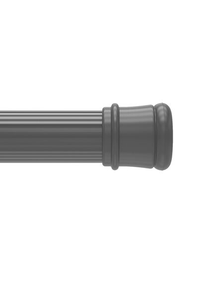 Купить Карниз для ванной комнаты, 110-200 см, черный, Easy, Milardo, 014A200M14 (014a200m14) по цене 950 руб., в Санкт-Петебруге в интернет магазине 100-Систем, а также дургие товары MILARDO из раздела Карнизы для ванн и Карнизы Шторки Коврики