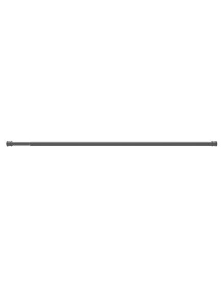 Купить Карниз для ванной комнаты, 110-200 см, черный, Easy, Milardo, 014A200M14 (014a200m14) по цене 950 руб., в Санкт-Петебруге в интернет магазине 100-Систем, а также дургие товары MILARDO из раздела Карнизы для ванн и Карнизы Шторки Коврики