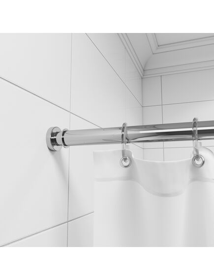 Купить Карниз для ванны Iddis 030A200I14 Хром (030a200i14) по цене 1890 руб., в Санкт-Петебруге в интернет магазине 100-Систем, а также дургие товары IDDIS из раздела Карнизы для ванн и Карнизы Шторки Коврики