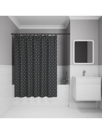 Купить Штора для ванной, 200x180 см, Полиэстер, IDDIS, BB02P18i11 (BB02P18I11) по цене 890 руб., в Санкт-Петебруге в интернет магазине 100-Систем, а также дургие товары IDDIS из раздела Шторки для ванной и Карнизы Шторки Коврики