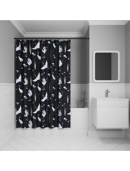 Купить Штора для ванной, 200x180 см, Полиэстер, IDDIS, BP01P18i11 (BP01P18I11) по цене 700 руб., в Санкт-Петебруге в интернет магазине 100-Систем, а также дургие товары IDDIS из раздела Шторки для ванной и Карнизы Шторки Коврики