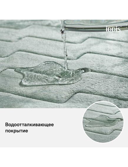 Купить Коврик для ванной комнаты, 50*80 см, полиэстер с запоминающей пеной, IDDIS, B22P580i12 (b22p580i12) по цене 700 руб., в Санкт-Петебруге в интернет магазине 100-Систем, а также дургие товары IDDIS из раздела Коврики для ванной и Карнизы Шторки Коврики