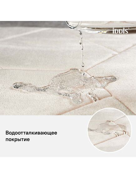 Купить Коврик для ванной комнаты, 50*80 см, полиэстер с запоминающей пеной, IDDIS, B23P580i12 (b23p580i12) по цене 700 руб., в Санкт-Петебруге в интернет магазине 100-Систем, а также дургие товары IDDIS из раздела Коврики для ванной и Карнизы Шторки Коврики