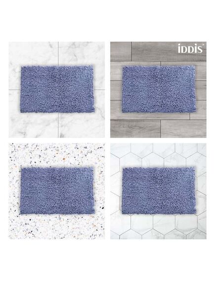 Купить Коврик для ванной комнаты, 50*80 см,  микрофибра, IDDIS, D20M580i12 (d20m580i12) по цене 800 руб., в Санкт-Петебруге в интернет магазине 100-Систем, а также дургие товары IDDIS из раздела Коврики для ванной и Карнизы Шторки Коврики