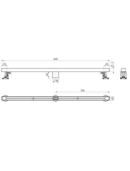 Купить Душевой трап 90 см WONZON & WOGHAND, Брашированное золото (WW-65409T-BG) (ww-65409t-bg) по цене 19990 руб., в Санкт-Петебруге в интернет магазине 100-Систем, а также дургие товары WONZON & WOGHAND из раздела Лотки и Душевые лотки и душевые трапы