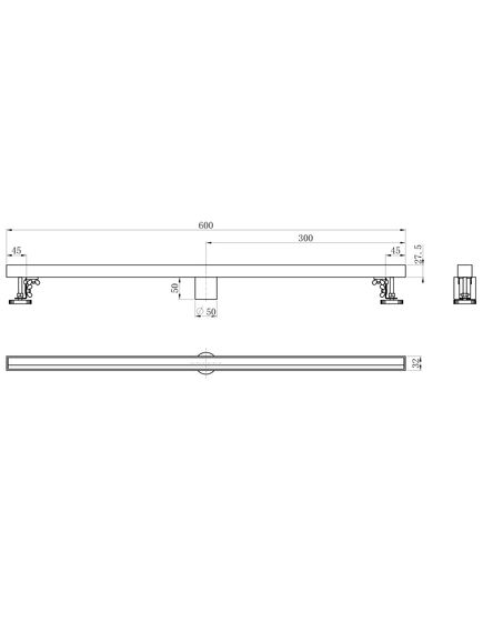 Купить Душевой трап 60 см WONZON & WOGHAND, Темный графит (WW-65406M-GM) (ww-65406m-gm) по цене 16055 руб., в Санкт-Петебруге в интернет магазине 100-Систем, а также дургие товары WONZON & WOGHAND из раздела Лотки и Душевые лотки и душевые трапы