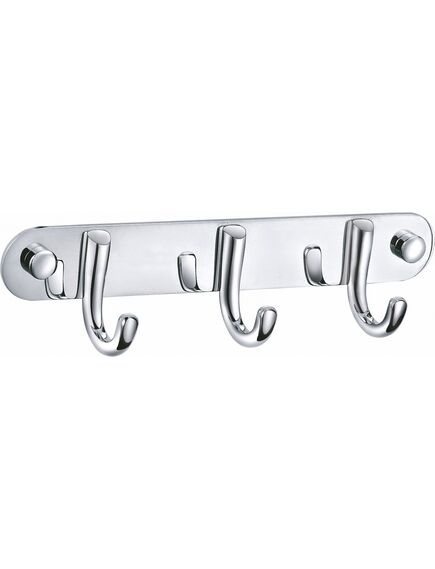 Купить Вешалка с 3 крючками для ванной WONZON & WOGHAND, Хром (WW-9384-3) (ww-9384-3) по цене 2747 руб., в Санкт-Петебруге в интернет магазине 100-Систем, а также дургие товары WONZON & WOGHAND из раздела Крючки (вешалки) и Аксессуары для ванной комнаты Купить Вешалка с 3 крючками для ванной WONZON & WOGHAND, Хром (WW-9384-3) (ww-9384-3) по цене 2747 руб., в Санкт-Петебруге в интернет магазине 100-Систем, а также дургие товары WONZON & WOGHAND из раздела Крючки (вешалки) и Аксессуары для ванной комнаты