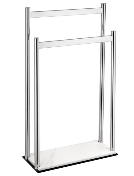 Купить Стойка для полотенец WONZON & WOGHAND, Хром (WW-V4901-CR) (ww-v4901-cr) по цене 25578 руб., в Санкт-Петебруге в интернет магазине 100-Систем, а также дургие товары WONZON & WOGHAND из раздела Комбинированные стойки держатели и Аксессуары для ванной комнаты