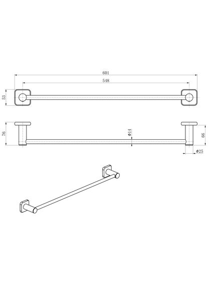 Купить Вешалка для полотенец WONZON & WOGHAND, Темный графит (WW-V1101-GM) (ww-v1101-gm) по цене 5641 руб., в Санкт-Петебруге в интернет магазине 100-Систем, а также дургие товары WONZON & WOGHAND из раздела Штанги для полотенец и Полотенцедержатели