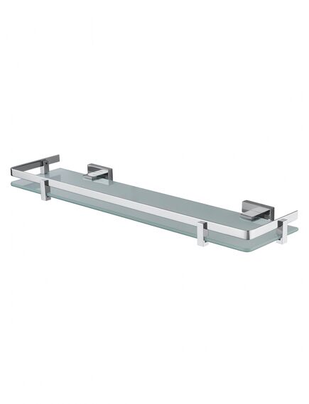 Купить Стеклянная полка для ванной WONZON & WOGHAND FLAT, Хром (WW-9727) (ww-9727) по цене 6691 руб., в Санкт-Петебруге в интернет магазине 100-Систем, а также дургие товары WONZON & WOGHAND из раздела Полки для душа и Аксессуары для ванной комнаты