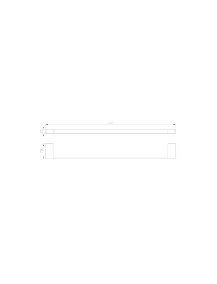 Купить Вешалка для полотенец WONZON & WOGHAND, Хром (WW-9512) (ww-9512) по цене 6691 руб., в Санкт-Петебруге в интернет магазине 100-Систем, а также дургие товары WONZON & WOGHAND из раздела Штанги для полотенец и Полотенцедержатели