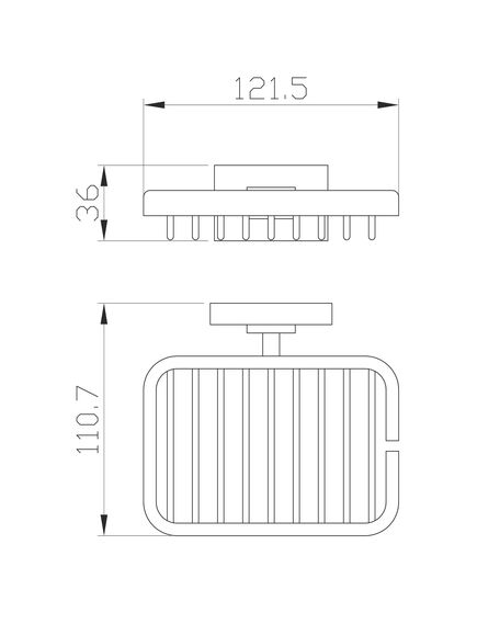 Купить Мыльница с держателем WONZON & WOGHAND FLAT, Хром (WW-9724) (ww-9724) по цене 4061 руб., в Санкт-Петебруге в интернет магазине 100-Систем, а также дургие товары WONZON & WOGHAND из раздела Мыльницы и Мыльницы и дозаторы жидкого мыла