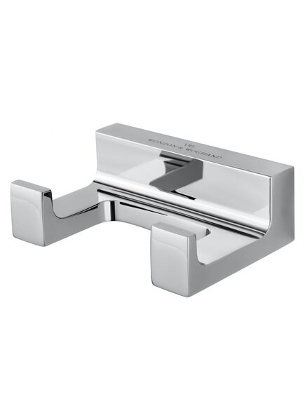 Купить Двойной крючок для ванной WONZON & WOGHAND ECLIPSE, Хром (WW-9125) (ww-9125) по цене 1546 руб., в Санкт-Петебруге в интернет магазине 100-Систем, а также дургие товары WONZON & WOGHAND из раздела Крючки (вешалки) и Аксессуары для ванной комнаты