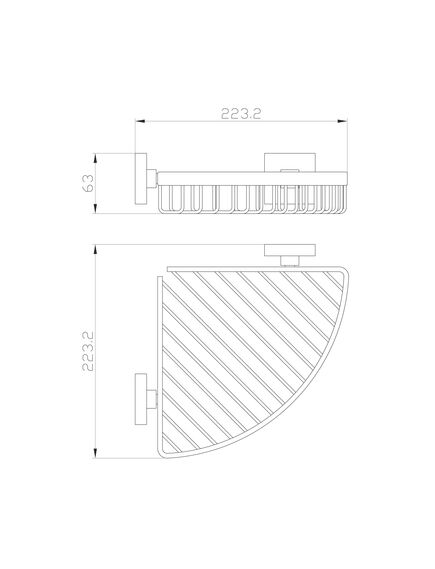 Купить Полка для ванной угловая WONZON & WOGHAND POLO, Темное золото (WW-8944-DG) (ww-8944-dg) по цене 11012 руб., в Санкт-Петебруге в интернет магазине 100-Систем, а также дургие товары WONZON & WOGHAND из раздела Полки для душа и Аксессуары для ванной комнаты