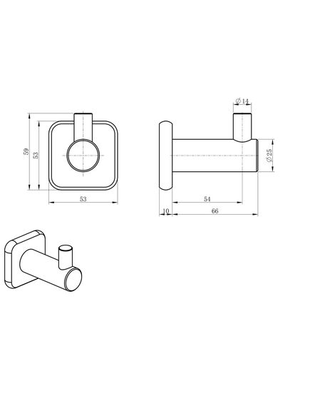 Купить Крючок для ванной WONZON & WOGHAND, Темный графит (WW-V1301-GM) (ww-v1301-gm) по цене 2306 руб., в Санкт-Петебруге в интернет магазине 100-Систем, а также дургие товары WONZON & WOGHAND из раздела Крючки (вешалки) и Аксессуары для ванной комнаты