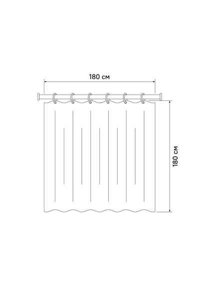 Купить Шторка для ванной комнаты Iddis Peva P34PV11i11 180х180 (p34pv11i11) по цене 520 руб., в Санкт-Петебруге в интернет магазине 100-Систем, а также дургие товары IDDIS из раздела Шторки для ванной и Карнизы Шторки Коврики