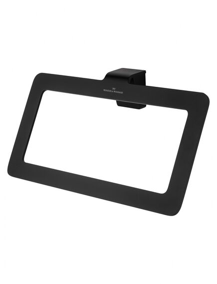 Купить Кольцо для полотенец WONZON & WOGHAND ECLIPSE, Черный матовый (WW-V2201-MB) (ww-v2201-mb) по цене 7148 руб., в Санкт-Петебруге в интернет магазине 100-Систем, а также дургие товары WONZON & WOGHAND из раздела Держатели полотенец (кольцо) и Полотенцедержатели