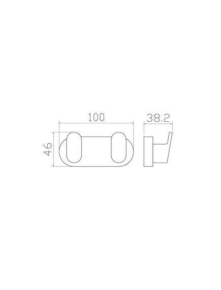 Купить Двойной крючок для ванной WONZON & WOGHAND CARBON, Черный (WW-7725) (ww-7725) по цене 4574 руб., в Санкт-Петебруге в интернет магазине 100-Систем, а также дургие товары WONZON & WOGHAND из раздела Крючки (вешалки) и Аксессуары для ванной комнаты