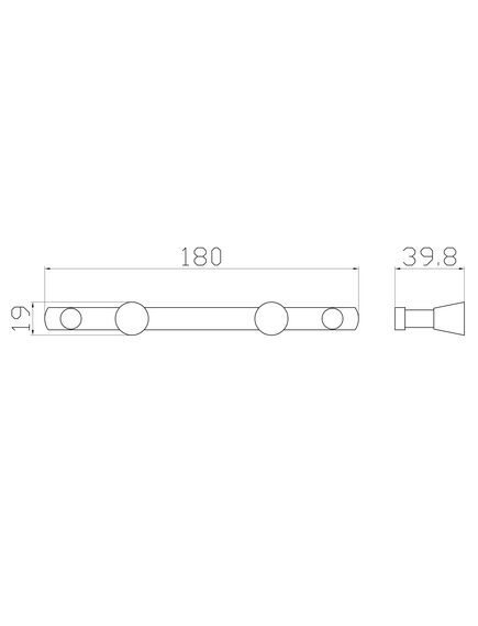 Купить Двойной крючок для ванной WONZON & WOGHAND, Хром (WW-9381-2) (ww-9381-2) по цене 2230 руб., в Санкт-Петебруге в интернет магазине 100-Систем, а также дургие товары WONZON & WOGHAND из раздела Крючки (вешалки) и Аксессуары для ванной комнаты