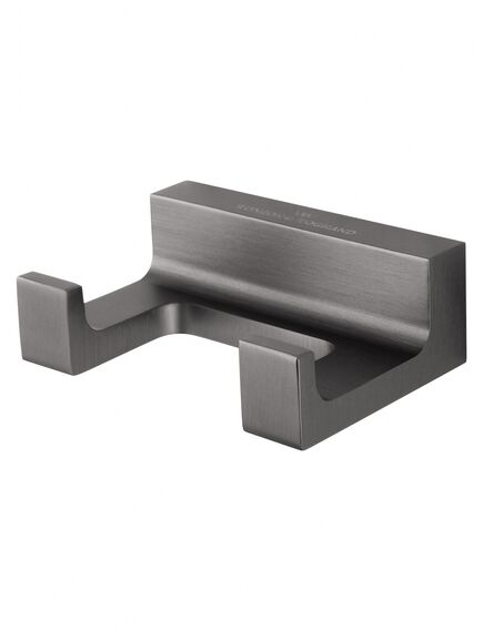 Купить Двойной крючок для ванной WONZON & WOGHAND ECLIPSE, Темный графит (WW-9125-GM) (ww-9125-gm) по цене 1932 руб., в Санкт-Петебруге в интернет магазине 100-Систем, а также дургие товары WONZON & WOGHAND из раздела Крючки (вешалки) и Аксессуары для ванной комнаты