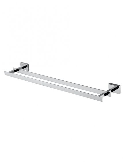 Купить Полотенцедержатель двойной WONZON & WOGHAND FLAT, Хром (WW-9711-60CM) (ww-9711-60cm) по цене 11096 руб., в Санкт-Петебруге в интернет магазине 100-Систем, а также дургие товары WONZON & WOGHAND из раздела Штанги для полотенец и Полотенцедержатели