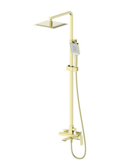 Купить Душевая система WONZON & WOGHAND DIAMOND, Брашированное золото (WW-88739011-BG) (ww-88739011-bg) по цене 74672 руб., в Санкт-Петебруге в интернет магазине 100-Систем, а также дургие товары WONZON & WOGHAND из раздела Душевые стойки и Душевые стойки, системы, панели, гарнитуры