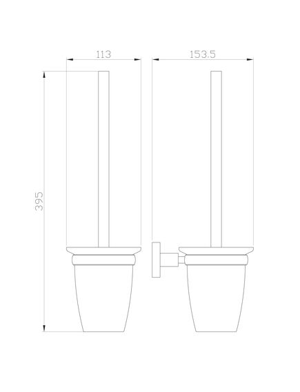 Купить Туалетный ершик в комплекте WONZON & WOGHAND EASY, Хром (WW-8129) (ww-8129) по цене 4234 руб., в Санкт-Петебруге в интернет магазине 100-Систем, а также дургие товары WONZON & WOGHAND из раздела Щетки для унитаза и Аксессуары для ванной комнаты