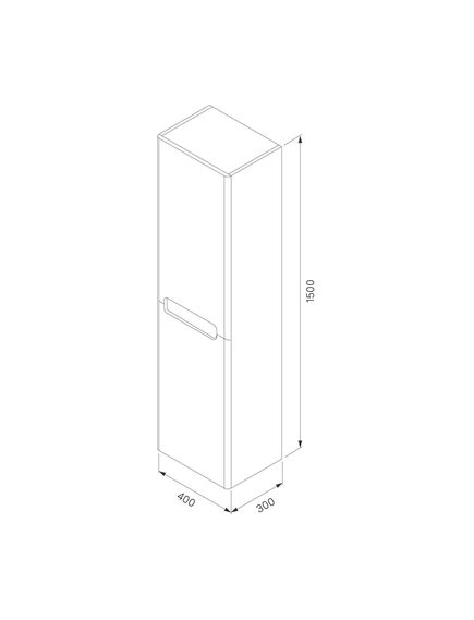Купить Пенал подвесной, 40 см, голубой, Edifice, IDDIS, EDI40B0i97 (edi40b0i97) по цене 19700 руб., в Санкт-Петебруге в интернет магазине 100-Систем, а также дургие товары IDDIS из раздела Пеналы и Пеналы, комоды, шкафы