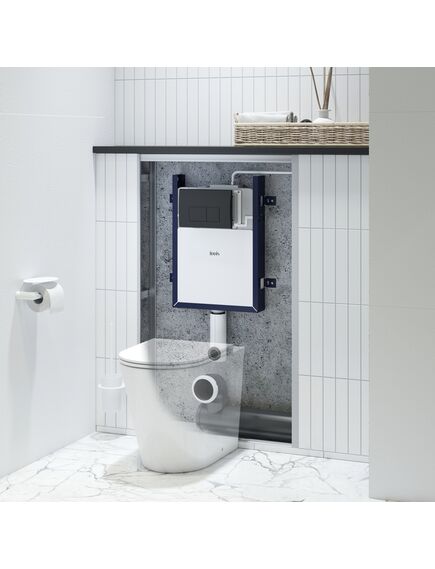 Купить Комплект 2 в 1: Бачок скрытого монтажа и клавиша смыва, Optima Home, IDDIS, OPH0MBCi32K (oph0mbci32k) по цене 11890 руб., в Санкт-Петебруге в интернет магазине 100-Систем, а также дургие товары IDDIS из раздела Смывные бачки скрытого монтажа и Инсталляции